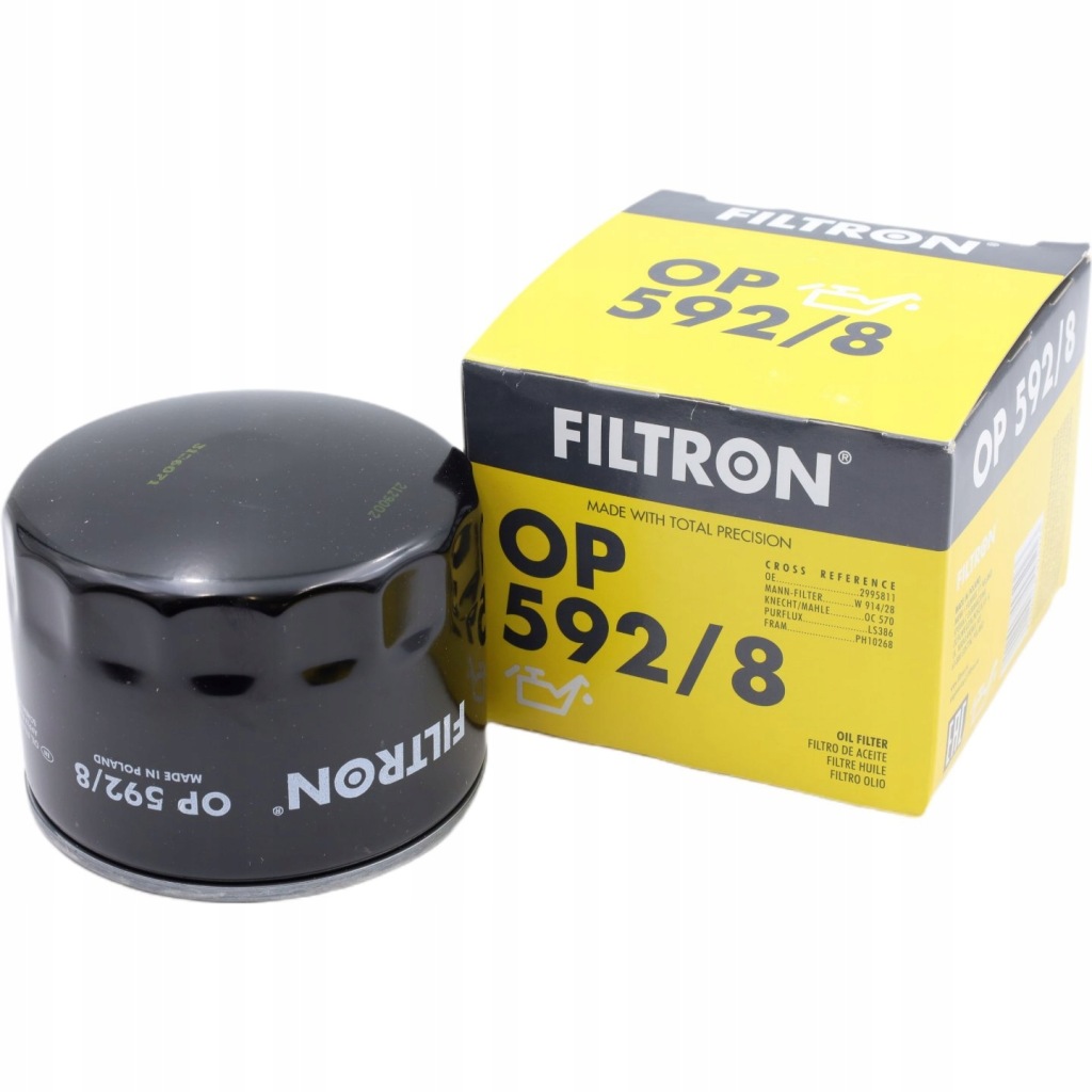 Купить Фильтр масла filtron op592/8