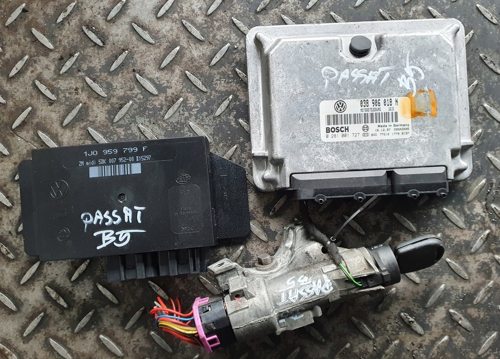 фото №1, Набір стартовий vw passat b5 1.9d 038906018n
