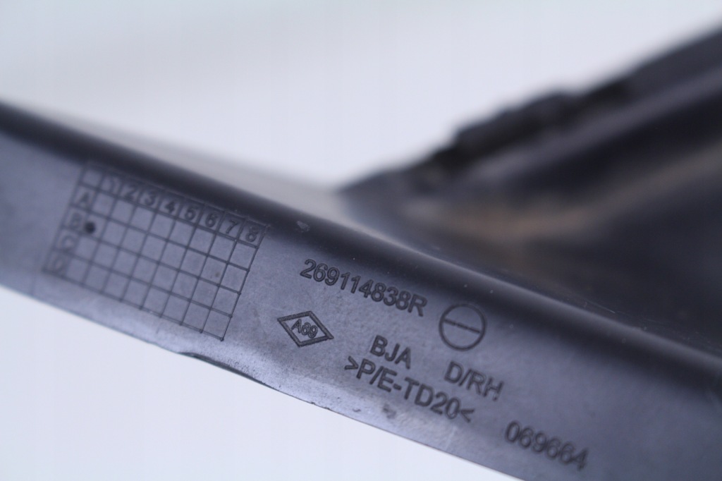 фото №4, Кронштейн противотуманной фары renault clio v 5 20r.