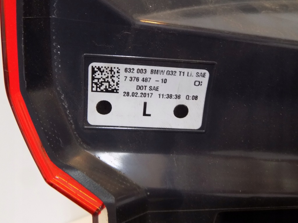 фото №7, Bmw 6 g32 gt лампы задняя задние kpl usa