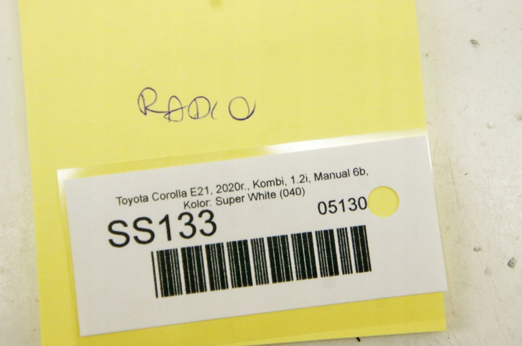 фото №8, Ss133 toyota corolla e21 xii радіо navi екран дисплей media 86140-02c40