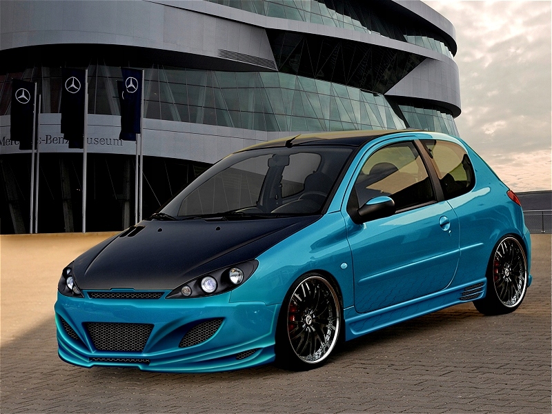 фото №1, Peugeot 206 пороги chic dj-tuning
