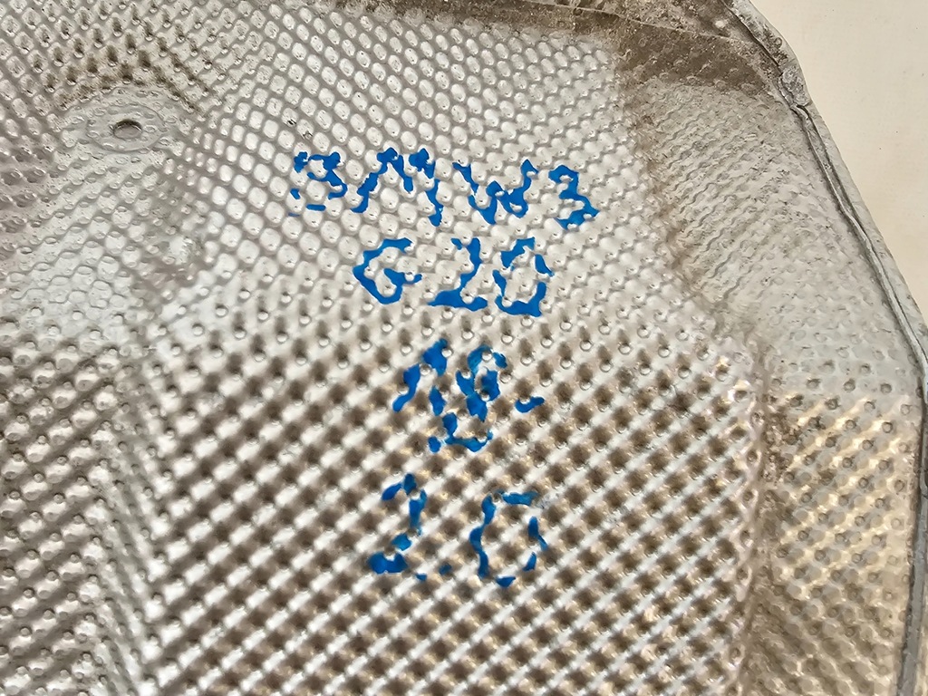 фото №9, Bmw 3 g20 vii 18- защита тепловая глушителя передняя 7340982 usa