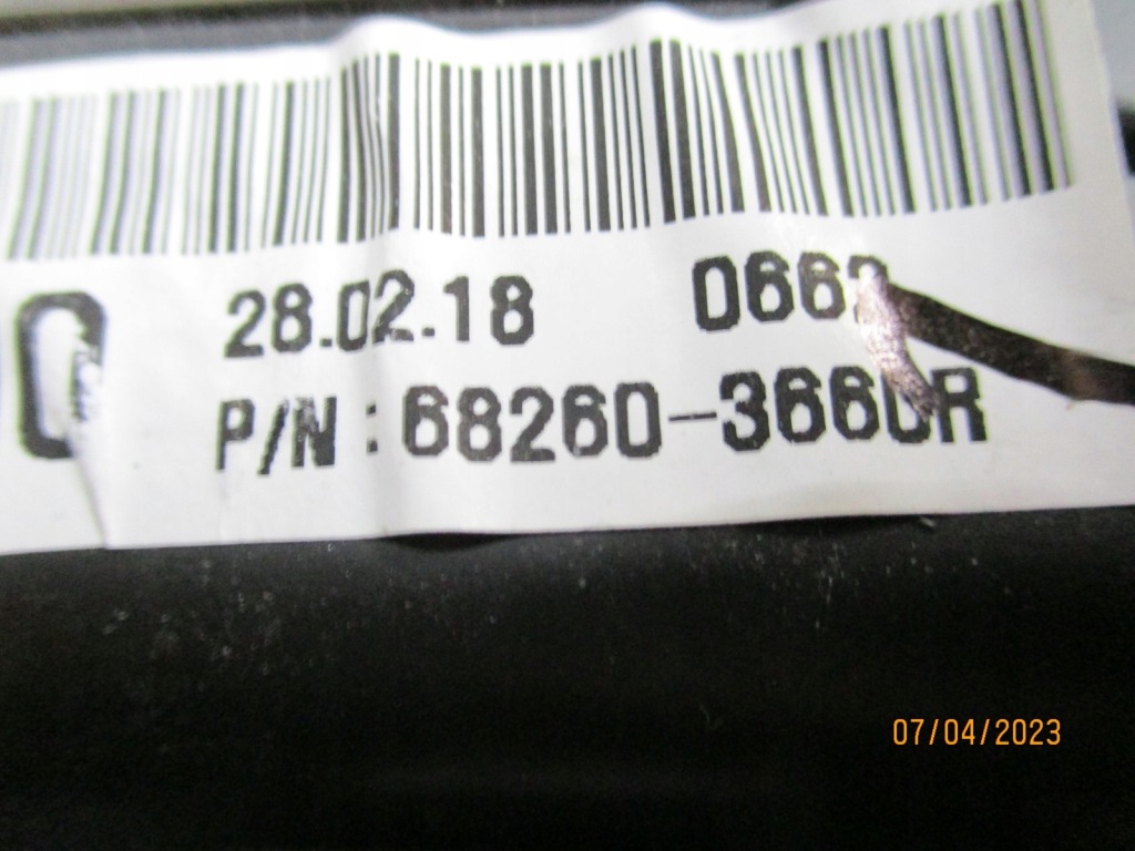 фото №2, Рамка радио воздуховод renault talisman 68260-366dr