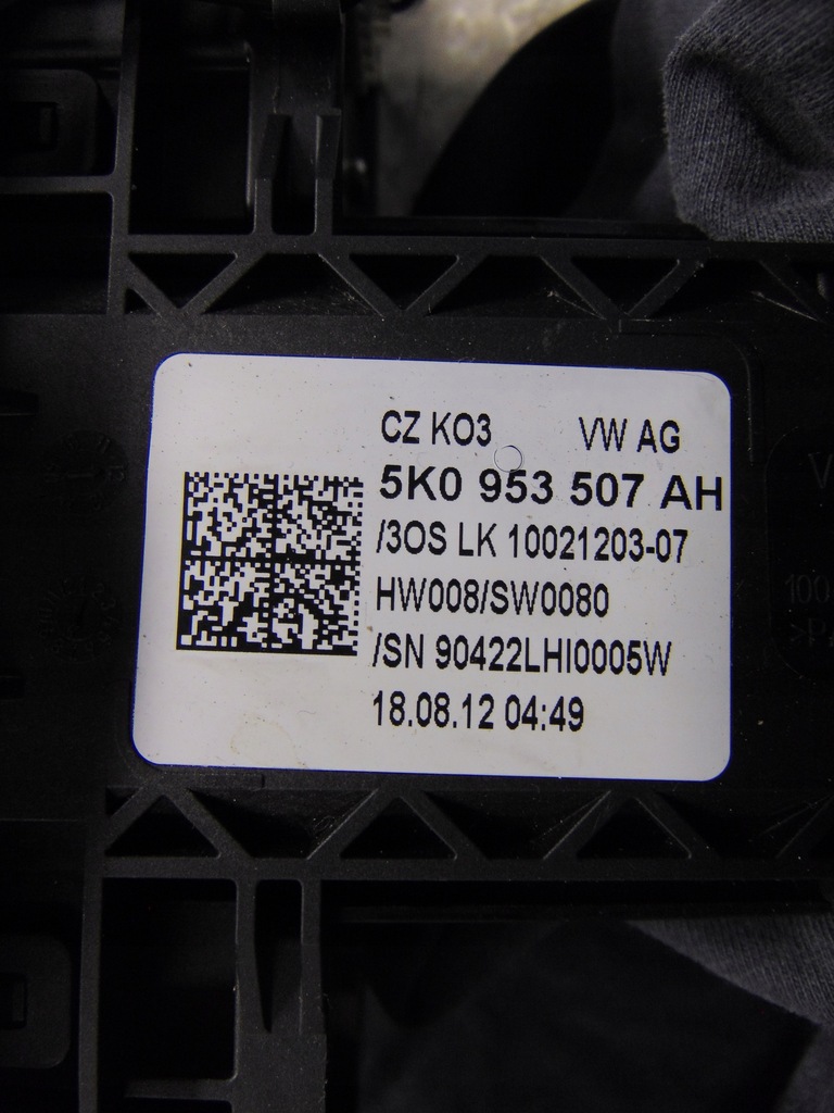 фото №9, Перемикач комбінований світла стрічка vw golf 5 v + plus europa