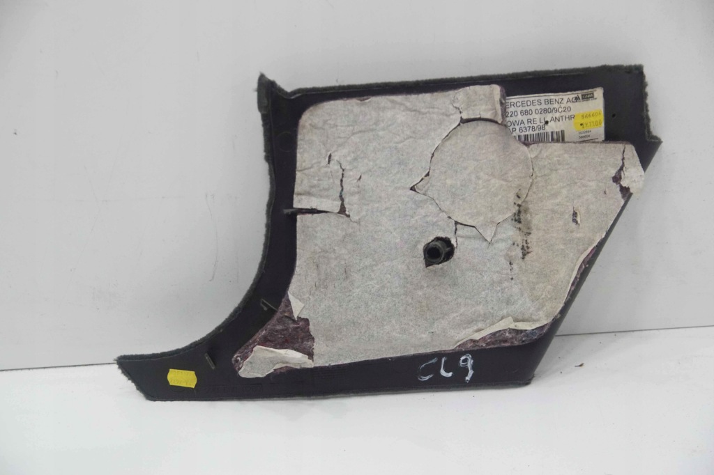 Обшивка підлога kpl mercedes cl w215 europa Зі Шроту