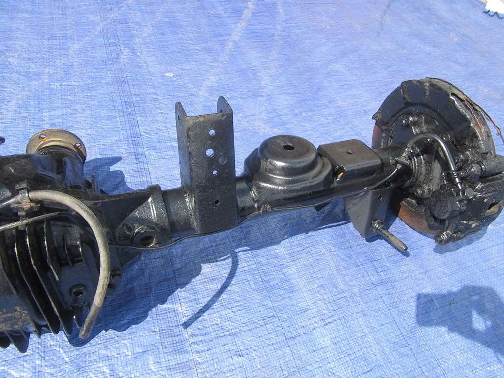 фото №14, Opel frontera b 2.2d 98-04 мост задняя с abs механическая коробка передач