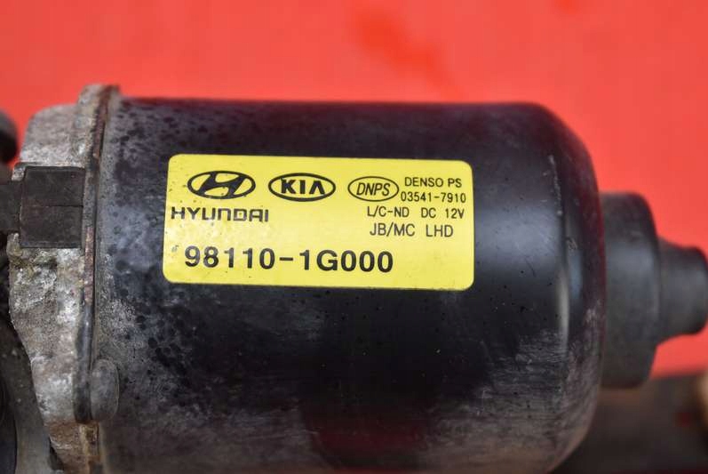 фото №5, Механизм моторчик дворник перед eu 98110-1g000 kia rio 2 ii 05-09