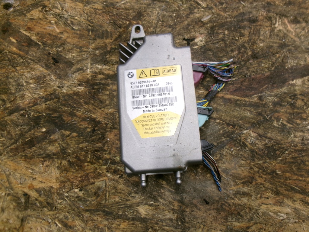 фото №1, Bmw 7 f01 датчик подушек air bag