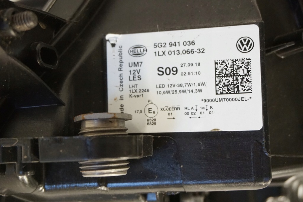 фото №11, Фара правий vw golf vii lift fullled 5g2941036