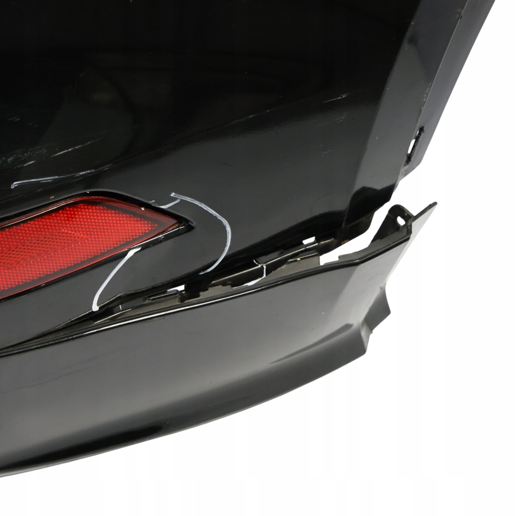 фото №15, Audi sq5 fy бампер задний mythical black чёрный металлик - y9t