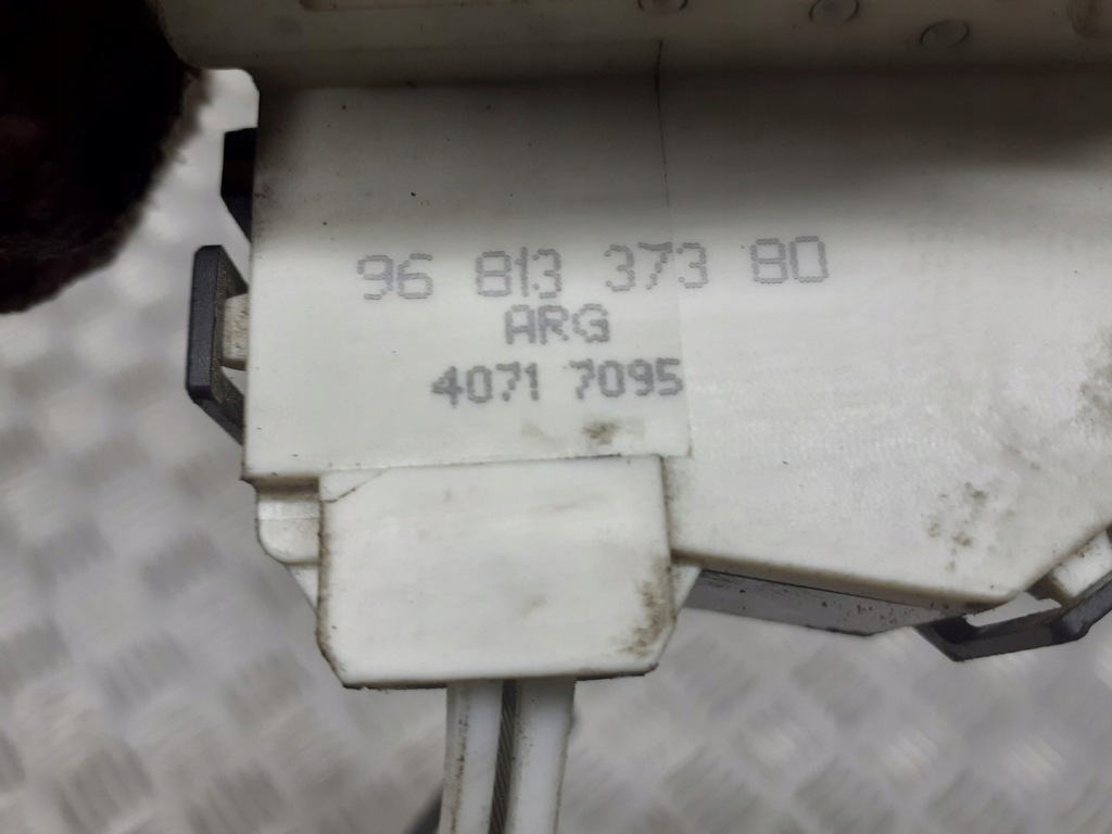 фото №2, Замок дверь левый задняя задний peugeot 407 6 pin