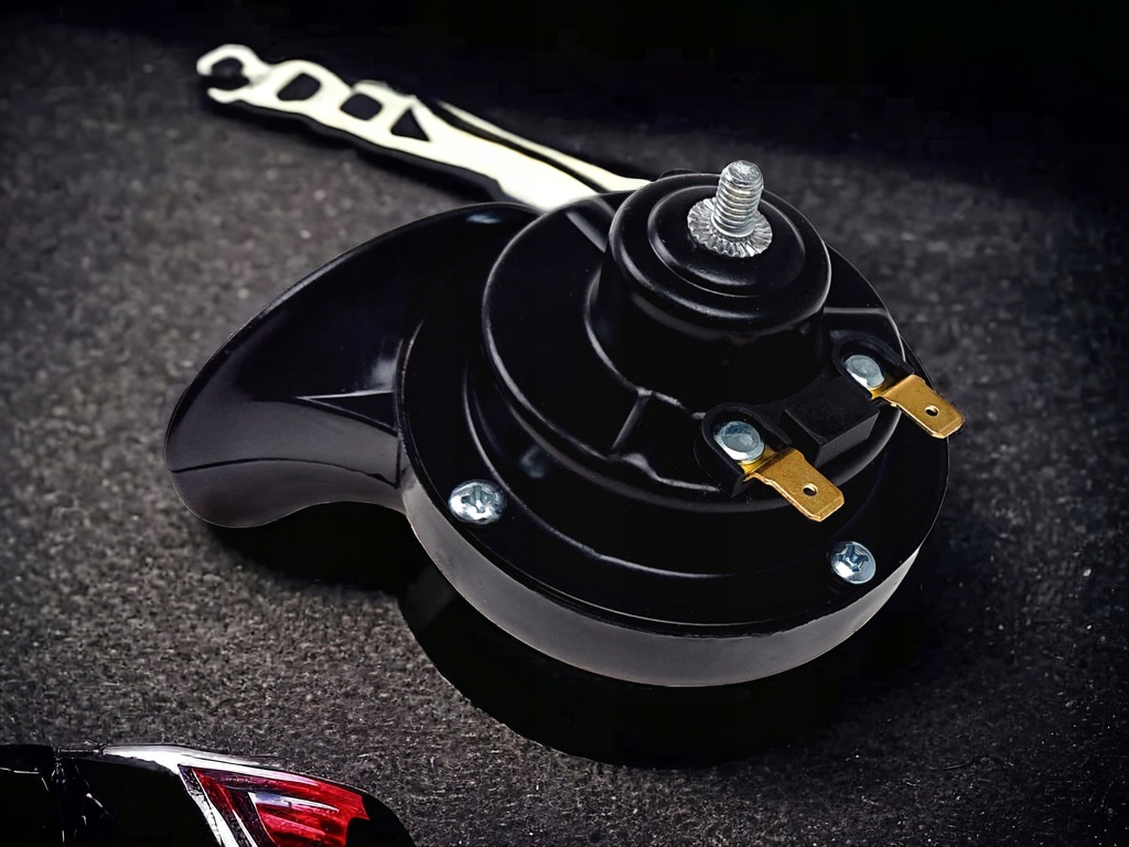 фото №14, Сигнал звуковий клаксон черв'як 12v гучний 115db