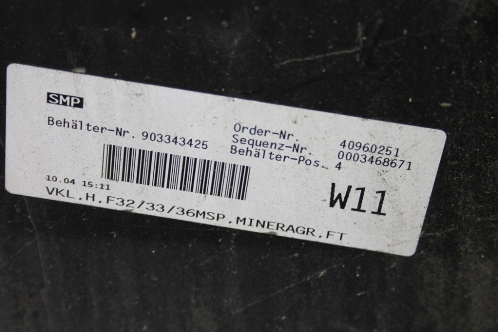 фото №11, Бампер задний bmw 4 coupe f32, f82 b39 2.0l дизель 140kw 2017