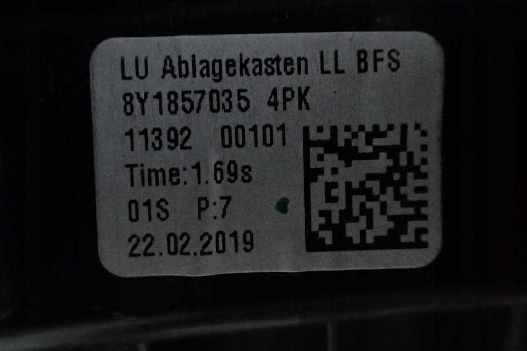 фото №8, ^^ audi a3 8y бардачок пассажира 8y1857035