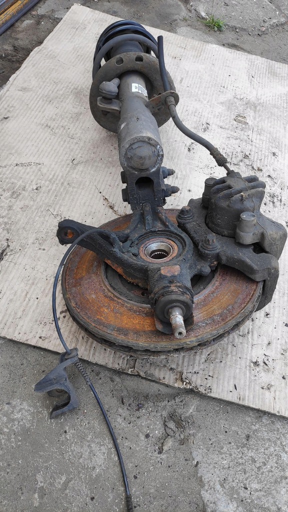 фото №6, Амортизационная стойка поворотный кулак левый 1.6 thp peugeot rcz