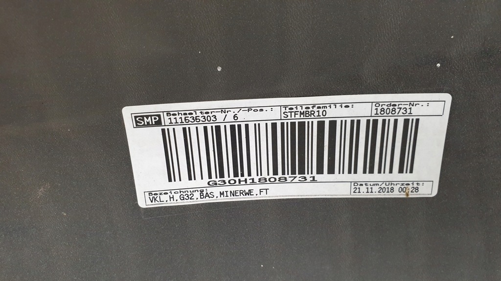 фото №6, Bmw 6 g32 gt6 хром бампер задня задній