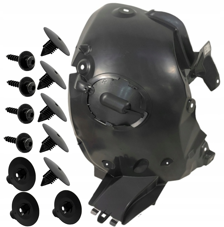 фото №1, Renault kangoo ii 08-20 подкрылок клипсы перед правый