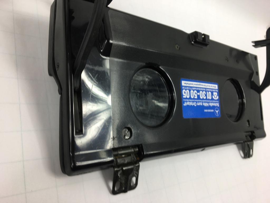 фото №7, Крышка бардачка панели приборной панели консоли czarna do mercedes w124