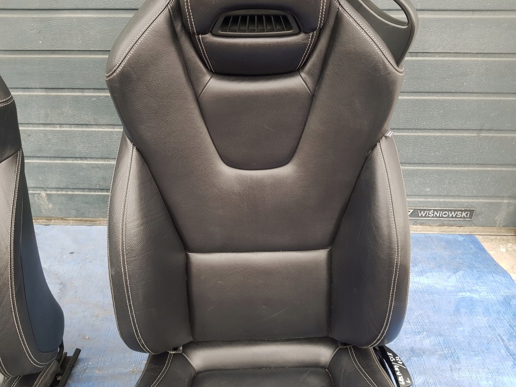 фото №13, Mercedes slk r172 w172 сидіння лівий правий комплект шкіра