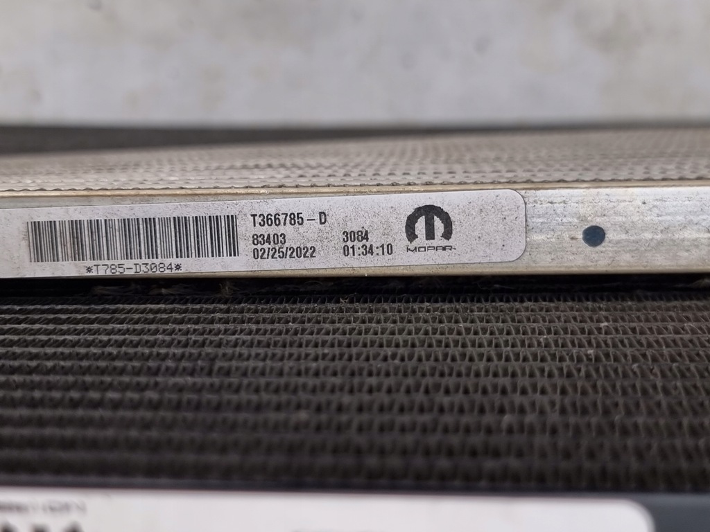 фото №11, Jeep grand cherokee wl l 3.6 limited радиатор радиатор комплект 2022-