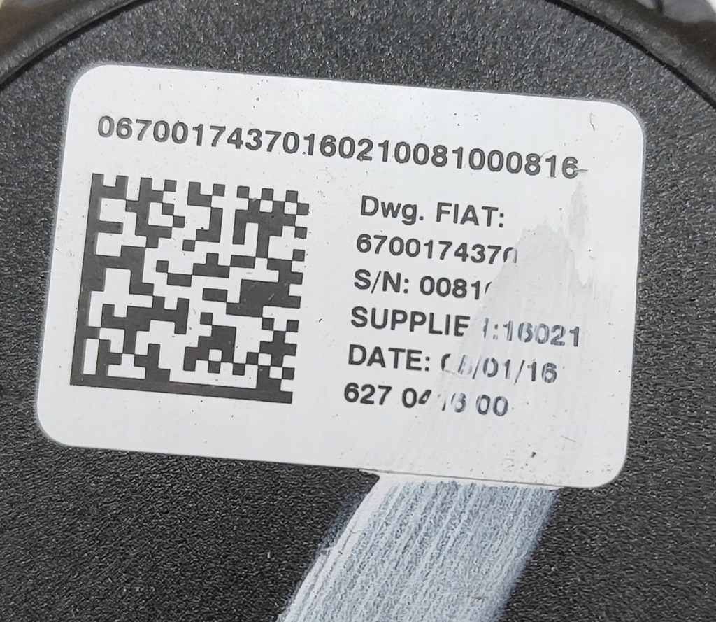 фото №6, Maserati ghibli 2016 левая сторона pas безопасности сиденье заднего