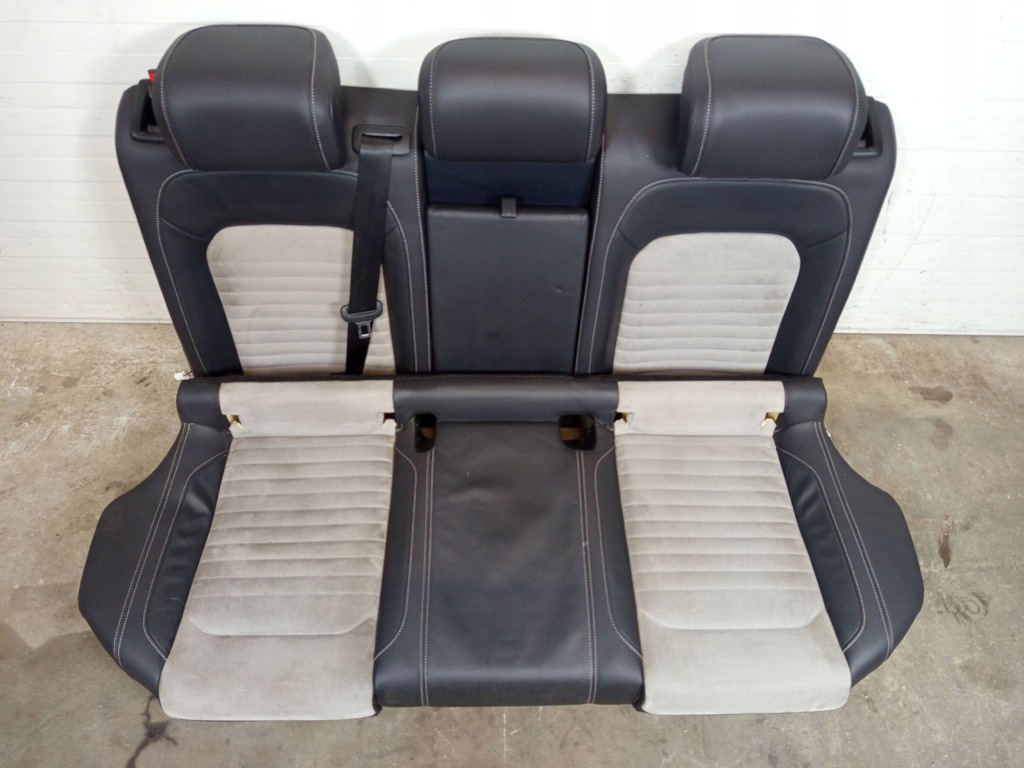 фото №13, Сидіння салон заднє сидіння напівшкіра vw passat b8 kombi підігрів масаж europa