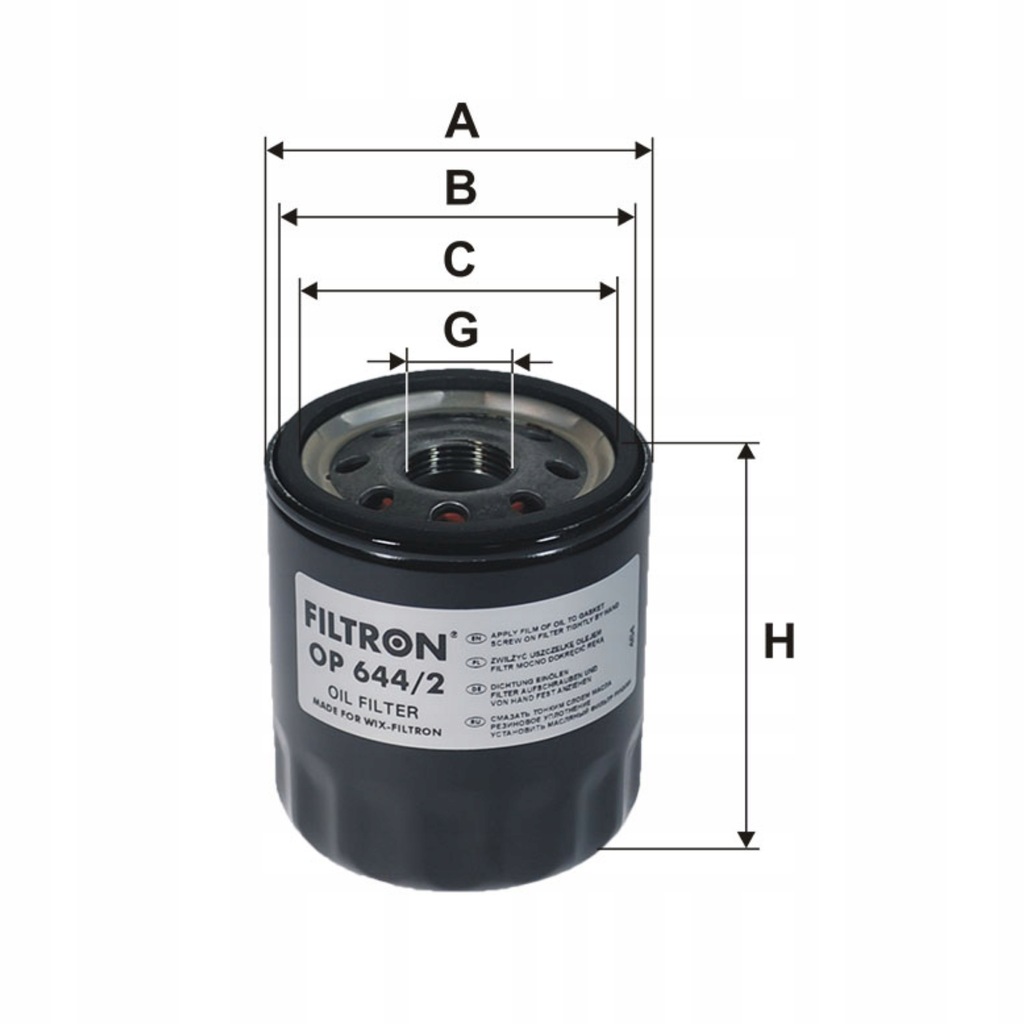 фото №12, Фільтр оливи alfa romeo giulia, stelvio buick enclave, lae cadillac