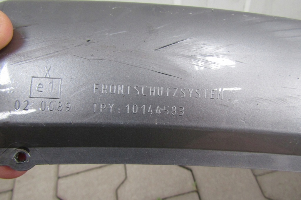 фото №13, Спойлер накладка перед nissan note i e11 sport lift 10-