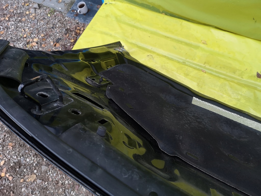 Ford mondeo mk5 14- капот крышка двигателя цвет bd с Разборки