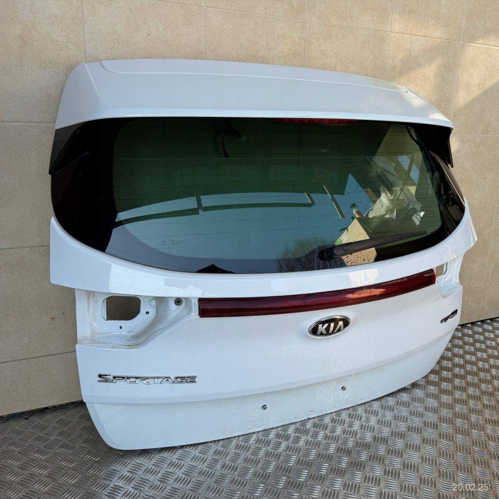 фото №2, Кришка багажника задня комплектна kia sportage iv gt line 2020 rok камера
