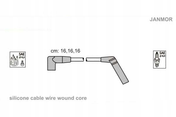 фото №1, Дроти запалювання janmor 96291306 drl819 47007