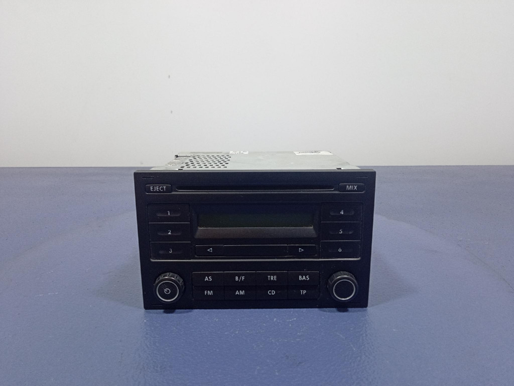 фото №1, Vw polo iv 9n lift 05- радіо cd заводський rcd200 6q0035152b