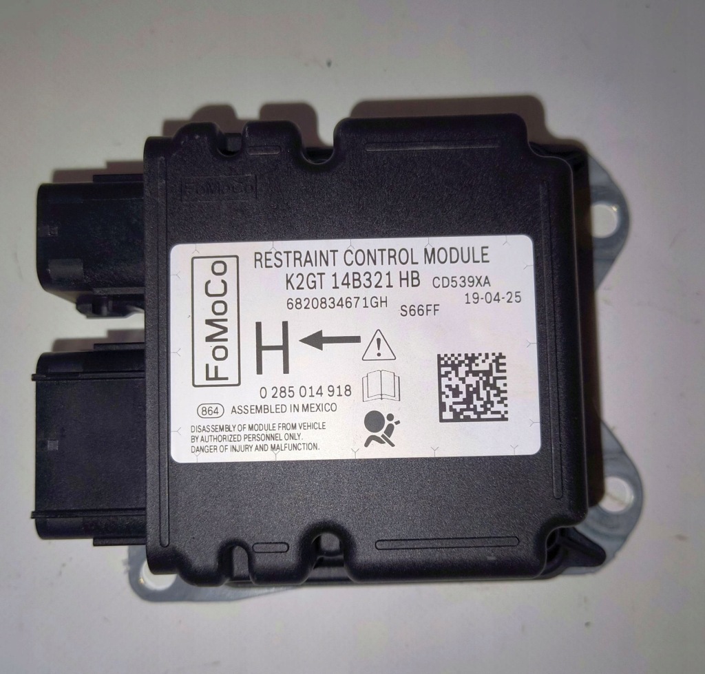 фото №1, Ford edge ii mk2 lift 2018- блок управления модуль подушек датчик подушка безопасности srs eu