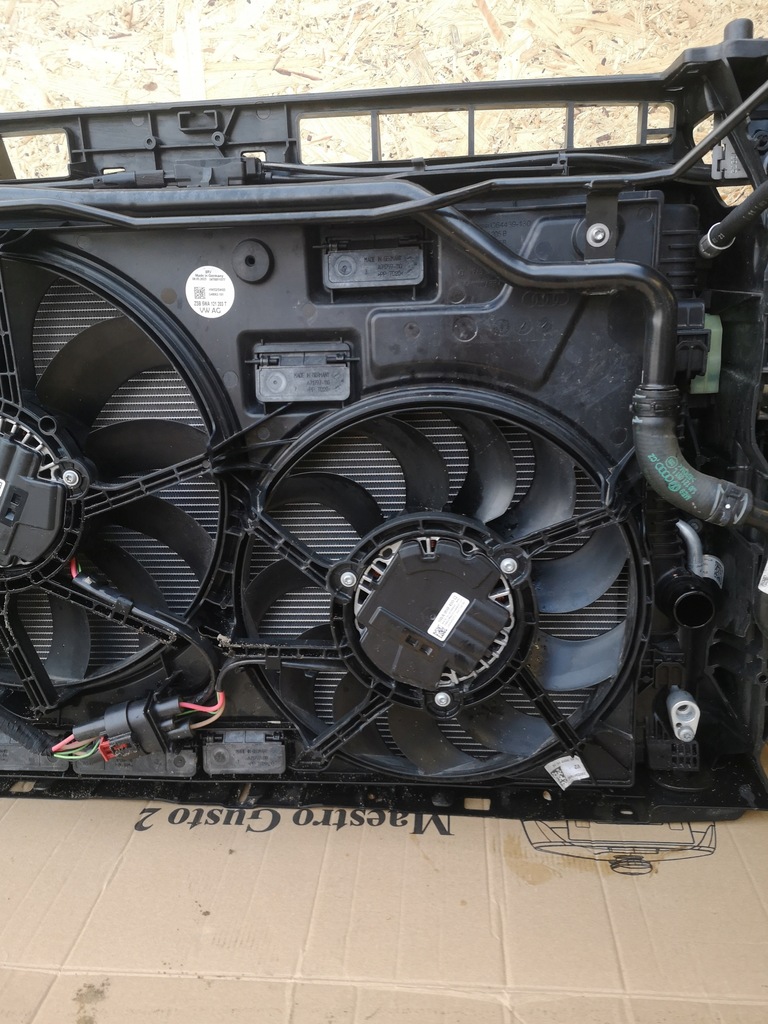 фото №6, Audi rs3 8y pas передний радиатор 2.5 tfsi 23r