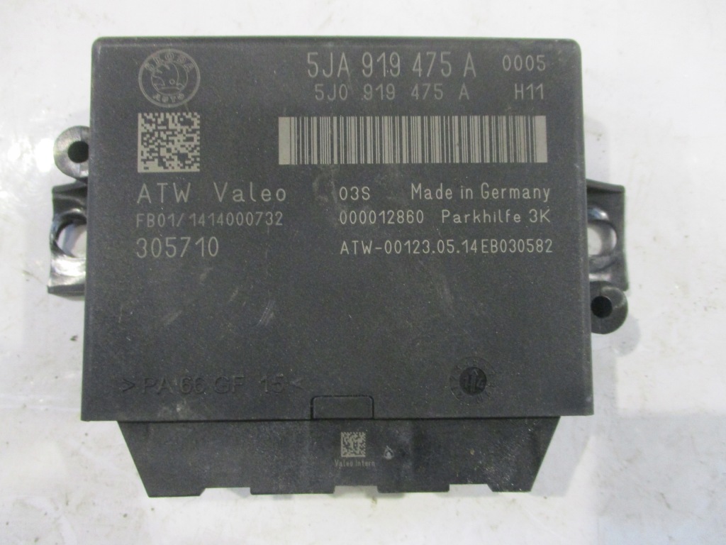 фото №1, Модуль блок управления pdc parktonic toledo iv 5ja919475a