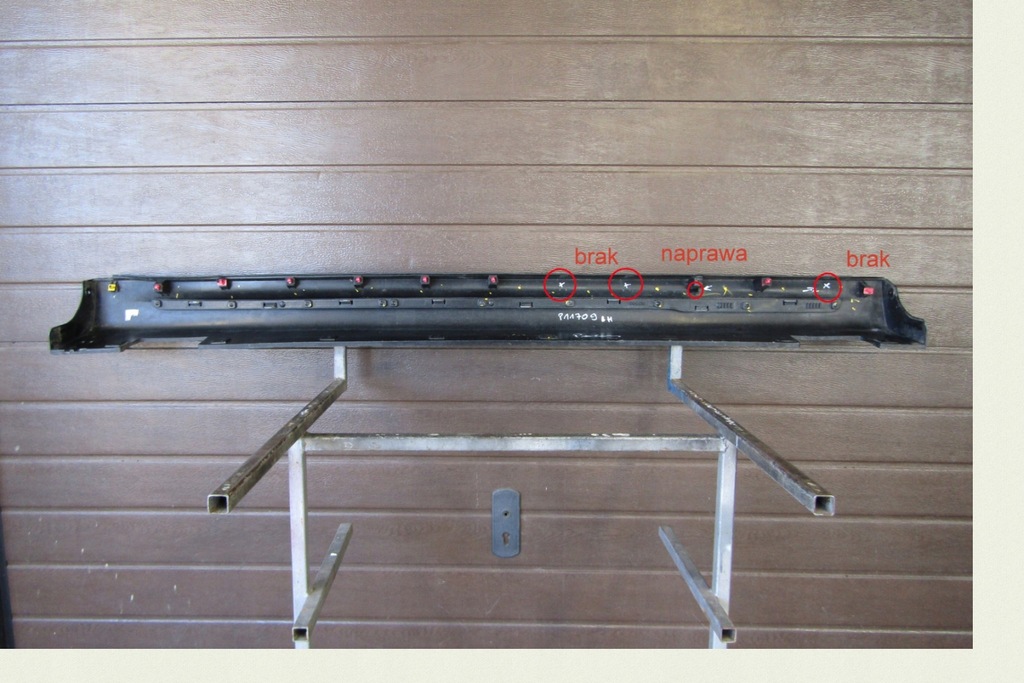 фото №11, Молдинг порог левая kia soul ii 2 13- накладка