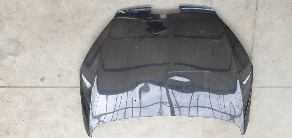 фото №2, Peugeot 407 капот перед czarna