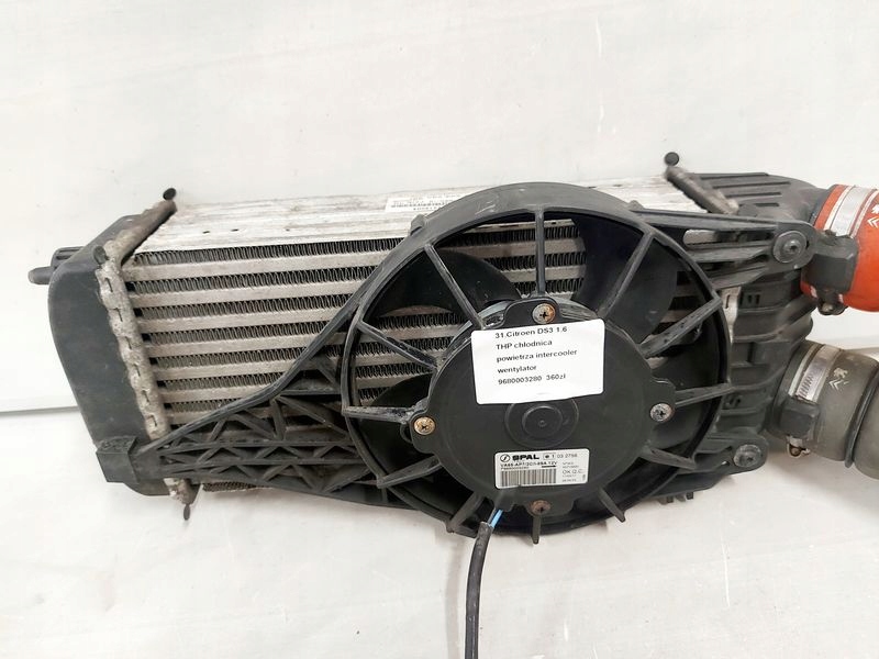 фото №6, Ds3 1.6 thp інтеркулер повітря радіатор