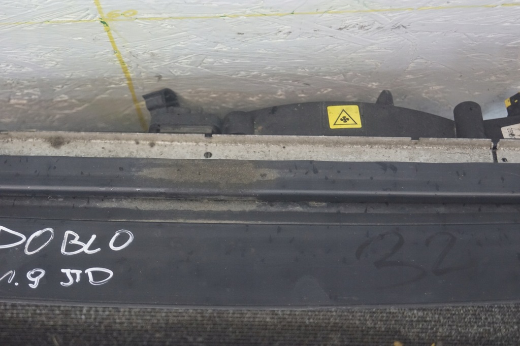 фото №10, Радиатор вентилятор fiat doblo ii