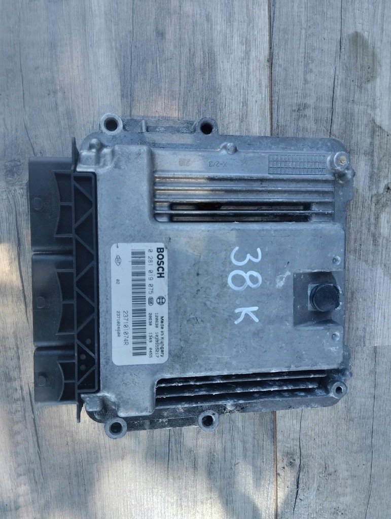 фото №1, Бортовий комп'ютер двигуна renault scenic iii 1.6 dci 237101074r