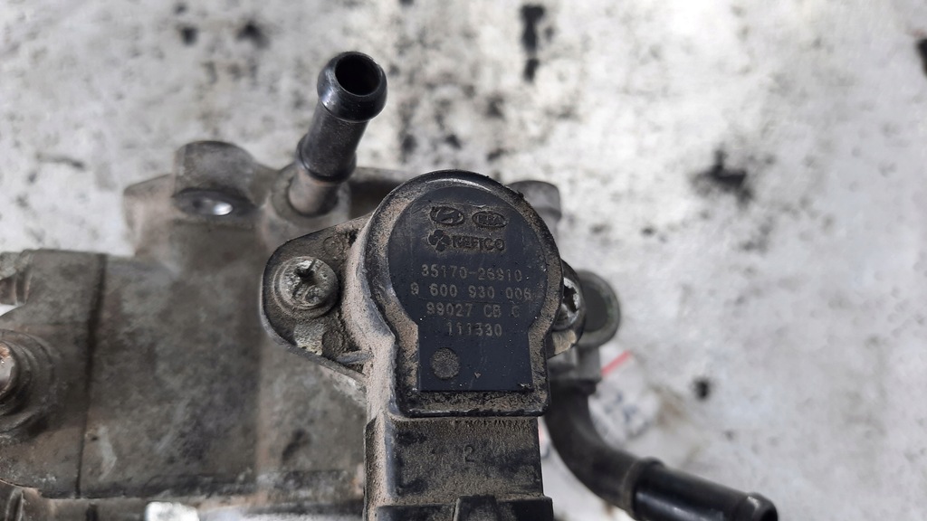 фото №5, Дроссельная заслонка kia carens 1.6b 09r