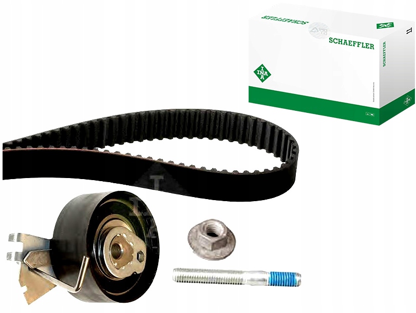 фото №8, Грм kpl./rolka+ ремінь+ болт/ 1.4 530033510 ina