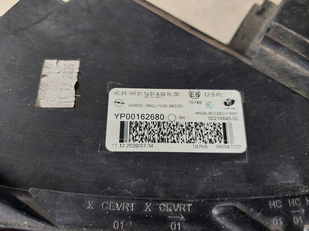 фото №10, Лампа - правый перед - full led - opel grandland x - lift