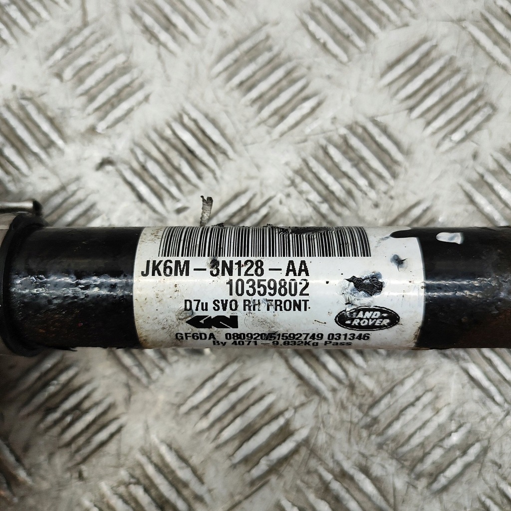 фото №4, Land rover range rover sport l494 2018 правая сторона приводной вал передняя