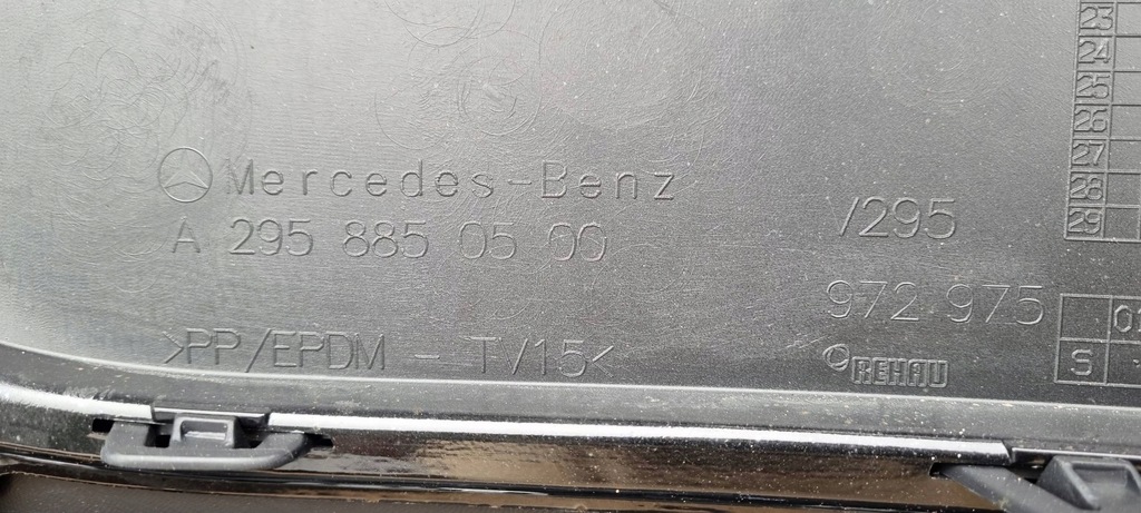 фото №14, Mercedes eqe v295 sedan 2022- бампер задняя оригинал d278