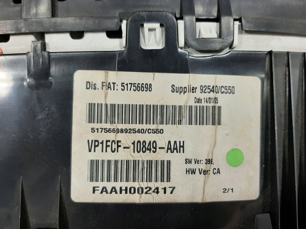 Fiat stilo 1.6 16v hb 3d 03r счетчик приборы 51756698 Цена