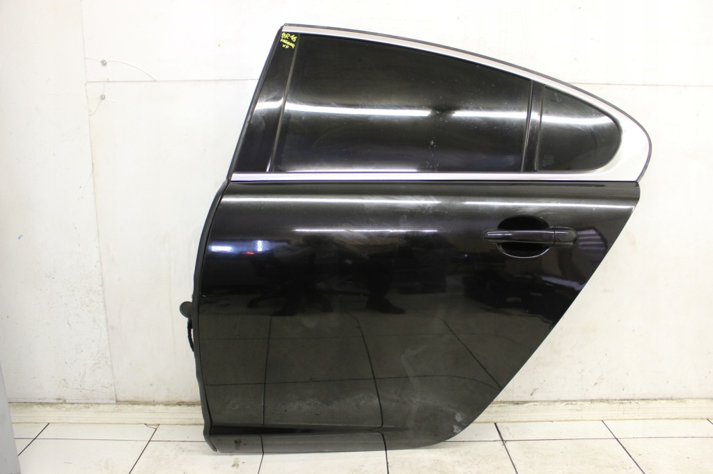 фото №1, Дверь левая левый задняя jaguar xf sedan 2007- чёрные