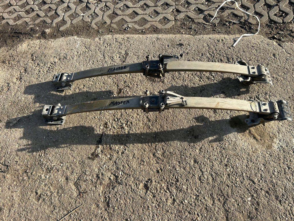 фото №1, Renault master ii lift 03-10 рессоры