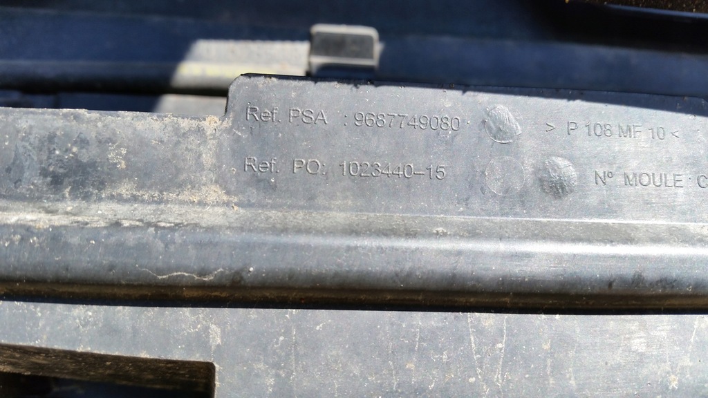 фото №15, Citroen c4 ii b7 бампер перед омыватель 10-